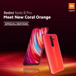 Xiaomi has announced Redmi Note 8 Pro Special Edition in Coral Orange