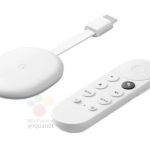 Compact TV box Google Chromecast with Google TV showed on renders