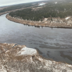 An emergency regime was introduced in the NAO due to the pollution of the river with oil. the main thing
