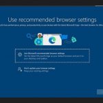 In Windows 10, a full-screen advertising of a branded browser appeared