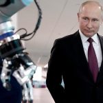 Putin's communication with artificial intelligence hit the video