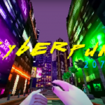 The video showed how Cyberpunk 2077 would look on the PlayStation 1