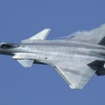 A new version of a modern Chinese fighter jet is shown for the first time
