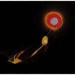 See how the moon appeared. Ancient planet crashed into Earth