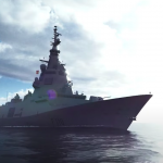 Europe showed a new generation of warship on video