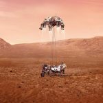 Die NASA hat ein Video mit der Landung eines neuen Rovers auf der Oberfläche des Roten Planeten veröffentlicht