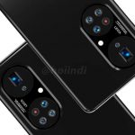Shows the unusual appearance of the senior flagship model Huawei P50 Pro Plus