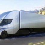 Tesla first published a video with a moving Tesla Semi electric truck