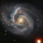 شاهد مجرة ​​حلزونية غير عادية في كوكبة بيغاسوس