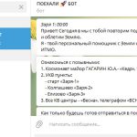 The Telegram bot has recreated Gagarin's flight into space by the minute