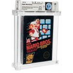 A sealed copy of Super Mario Bros. sold at auction for $ 660,000