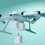 Wingcopter drone courier delivers three parcels at a time