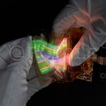 The future of foldable gadgets: Royole unveils flexible micro-LED display that can be stretched and folded
