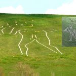 The giant from Cerne Ebbas was created by the ancient Saxons over 1,000 years ago.