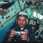 The camera, produced in the last century by the Kiev plant Arsenal, will be sold at auction. He's been in space and now stands like Tesla