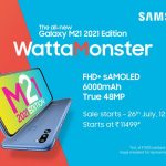 Samsung Galaxy M21 2021 Edition: chytrý telefon watt-monster s baterií 6000 mAh za 170 $