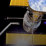 NASA launched the Hubble Telescope. It didn't work for a month due to an error