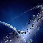 What is the Kessler effect, and also when and what will the collision of satellites in orbit lead to?