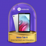 Motorola has started teasing the release of the Moto Tab 8, it could be a renamed version of the Lenovo tablet