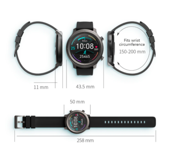 smartwatch xiaomi com microfone