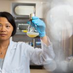 From bacteria that eat sugar, they made a derivative of gasoline. This is a step towards biofuels