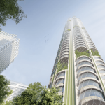Il nuovo grattacielo pulisce l'aria inquinata della città allo stesso modo di 48.500 alberi