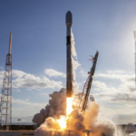 Historic Falcon 9 rocket launch