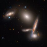 Look at five galaxies that have merged into one amazing "dance"