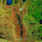 أظهرت وكالة ناسا كيف تبدو إحدى أسوأ الفيضانات خلال عقد من الزمن من الفضاء