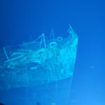 Fragments were found at a depth of about 7,000 meters. This is the deepest shipwreck