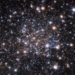 Look at an unusual globular cluster, where there are stars of different ages