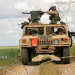 HMMWV with Mk19 grenade launcher in service with Ukrainian Armed Forces (video)