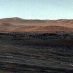 NASA showed the movement of dust devils in the desert on Mars