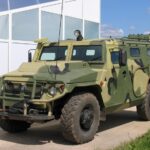 The Ukrainian military seized the Russian armored car "Tiger-M" with a machine gun "Kord" and grenade launcher AGS-17