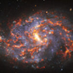 Betrachten Sie die „Ringe einer Schlange“ in einem neuen Bild einer Spiralgalaxie