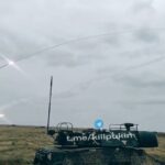Ukrainian air defense systems "Buk" launch four missiles to destroy air targets (video)