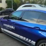 Xiaomi self-driving car photographed for the first time