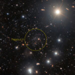 An amateur astronomer has found an ultra-faint galaxy from the early Universe