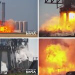 The Super Heavy Booster 7 rocket booster for the SpaceX Starship spacecraft exploded epic during tests (video)