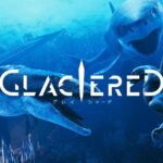 Announcement of Glaciered - an underwater action game about a dinosaur-bird on a frozen Earth