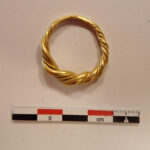 The golden ring of the Viking leader was accidentally found among cheap jewelry