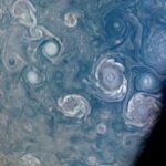 See how several storms rage on Jupiter at once