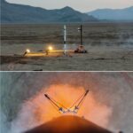 Self-taught amateur reproduced the launch and landing of a miniature copy of the Flacon 9 rocket, which he created for 7 years (video)