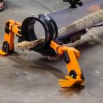 Engineer creates robotic snake legs