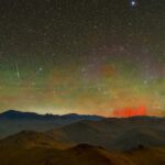 صور "الجنيات الحمراء" النادرة في سماء تشيلي
