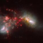„James Webb“ schickte ein Foto von der Kollision zweier riesiger Galaxien