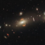 Hubble showed an unusual mirror image of a distant galaxy