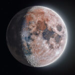 Astrophotographers have collected a detailed photo of the Moon from 200 thousand images