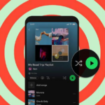 Spotify لفصل بين أزرار التشغيل والخلط العشوائي للأعضاء المميزين