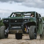 Latvia presented a prototype military vehicle VR-1 FOX